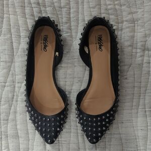 Mossimo Supply Co. Black Studded Flats